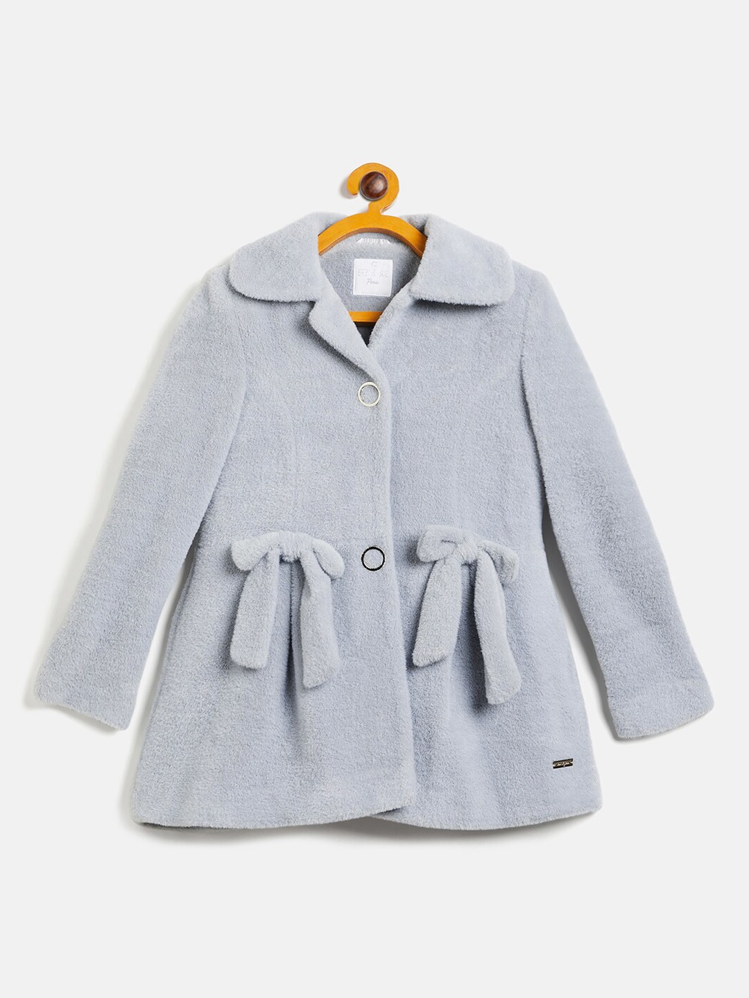 

Ben & Joe Girls Single-Breasted Overcoat, Grey