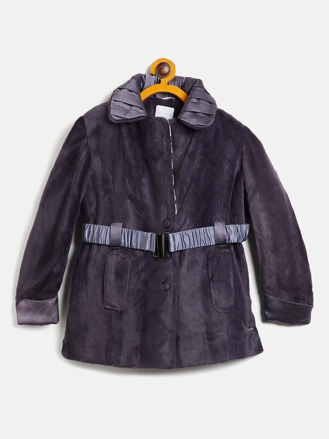 

Ben & Joe Girls Single-Breasted Overcoat, Purple