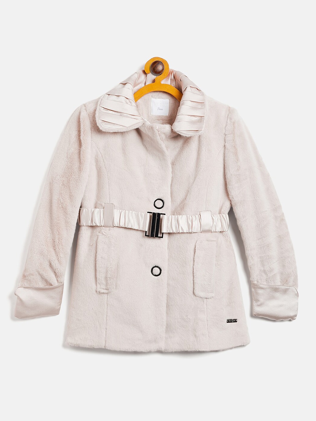 

Ben & Joe Girls Single-Breasted Overcoat, White