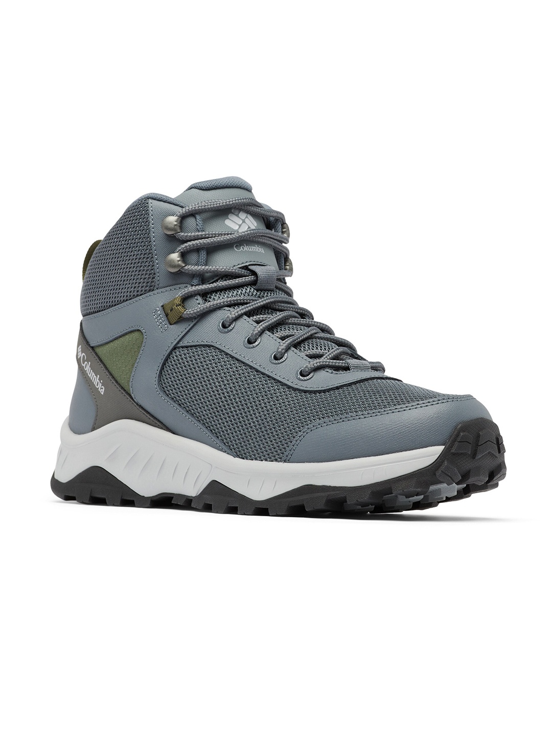Columbia Men Trailstorm Ascend Mid Waterproof Trekking Shoes, Grey