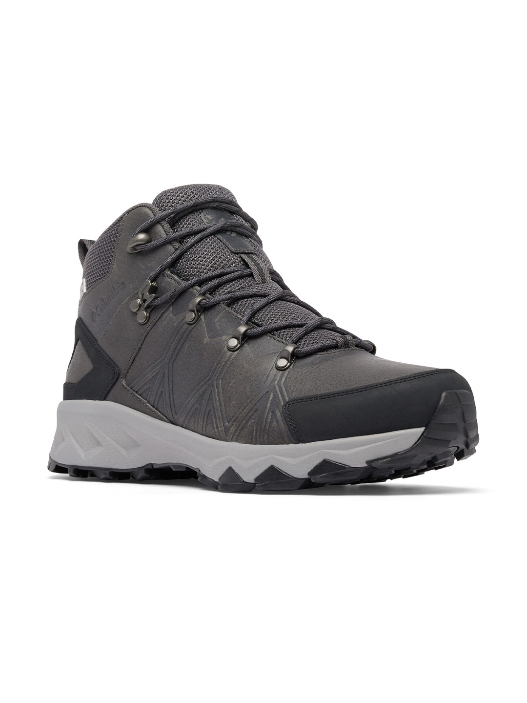 

Columbia Men Peakfreak II Mid Outdry Leather Hiking And Trail Trekking Shoes, Grey