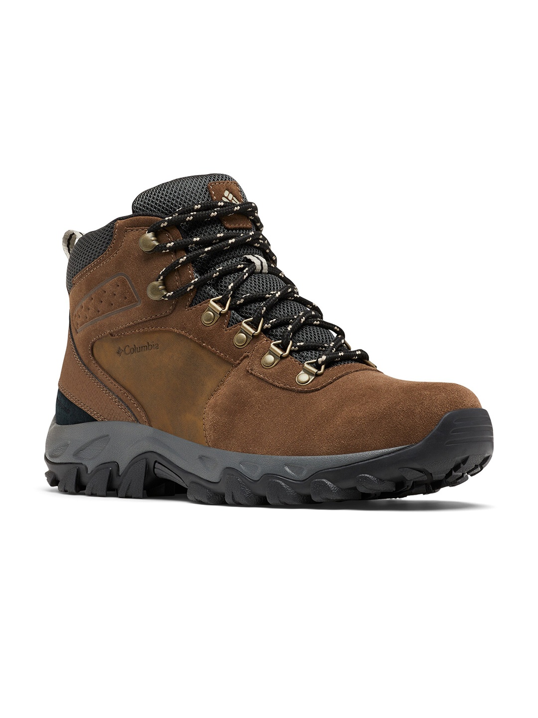 

Columbia Men Newton Ridge Plus II Suede Wp Hiking And Trail Trekking Shoes, Brown