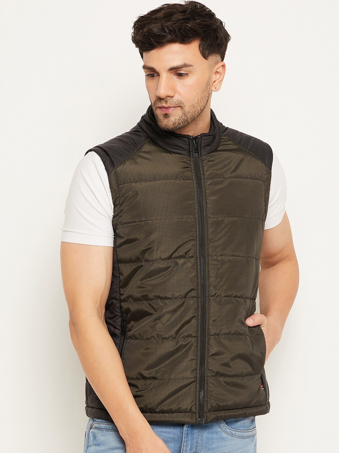

PERFKT-U Insulator Sleeveless Padded Jacket, Olive