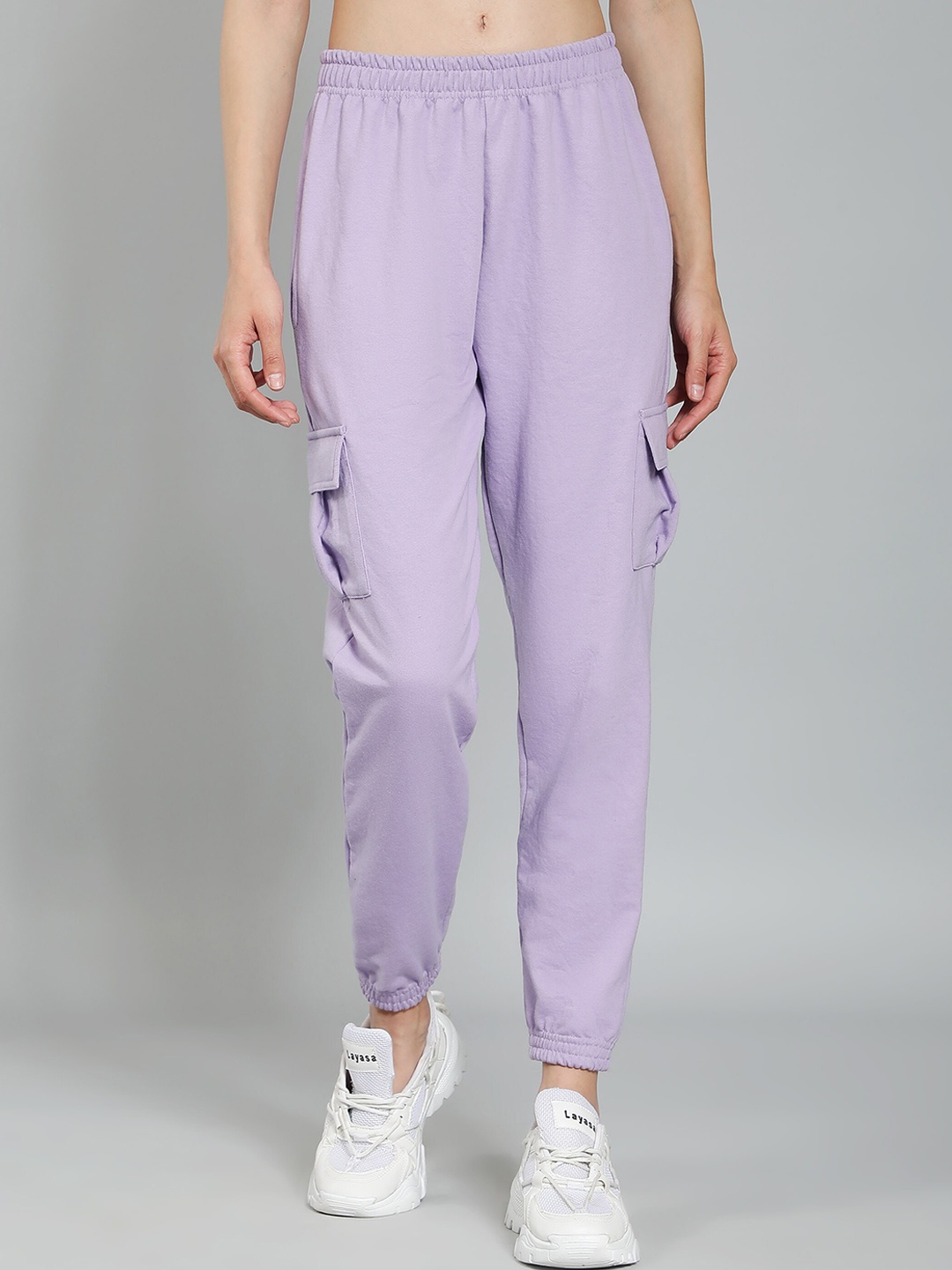 

TABADTOD Women Relaxed Loose Fit Joggers, Purple