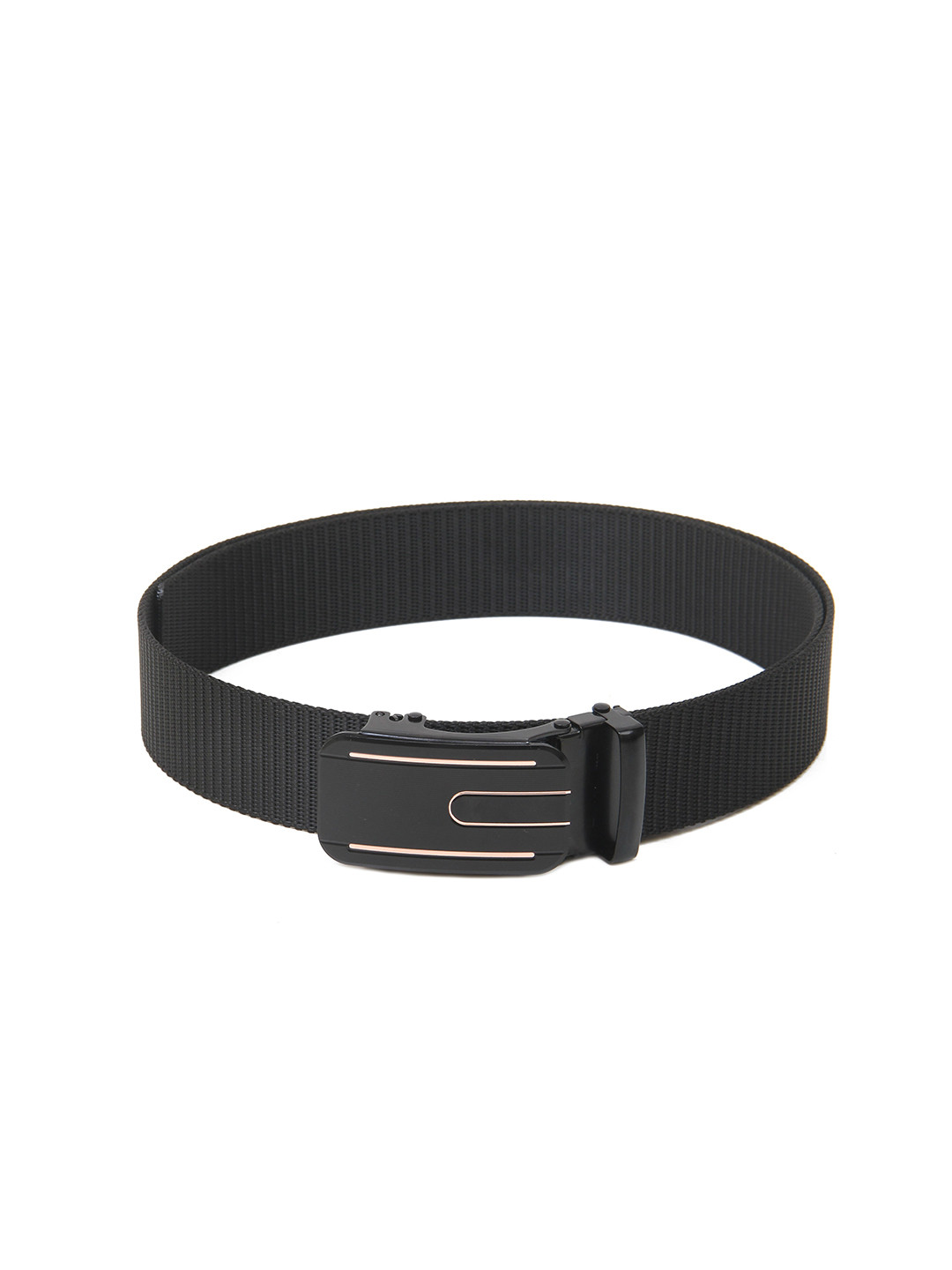 

Calvadoss Textured Belt, Black