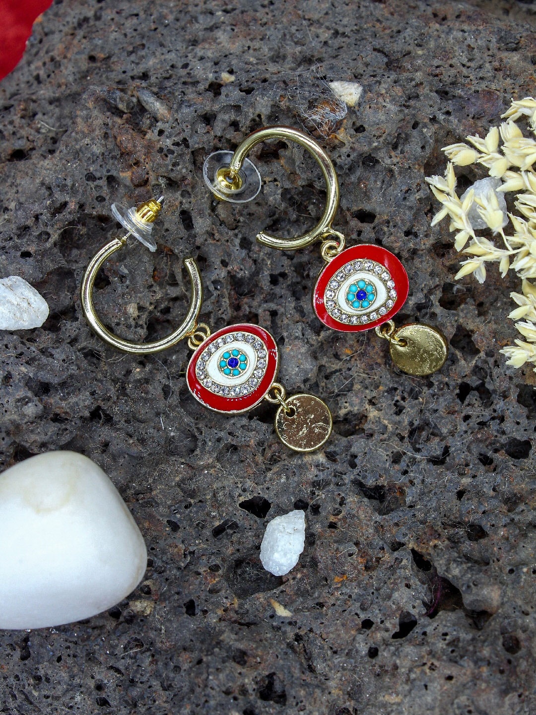 

Stylecast X KPOP Gold-Plated Contemporary Hoop Earrings