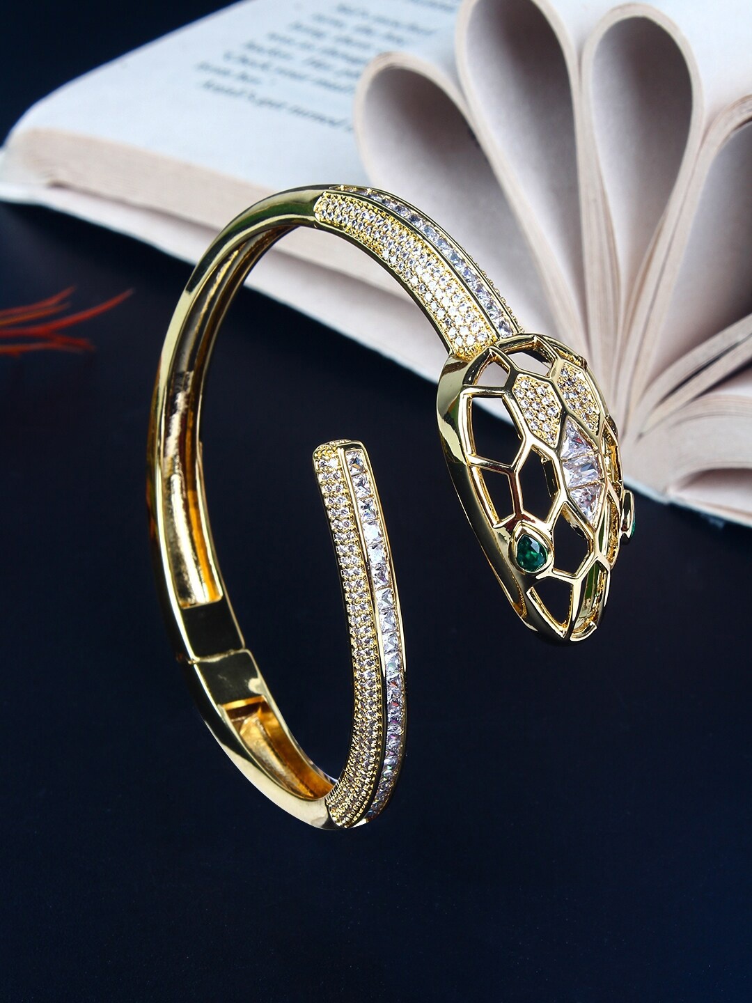 

Stylecast X KPOP Brass Gold-Plated Bangle-Style Bracelet