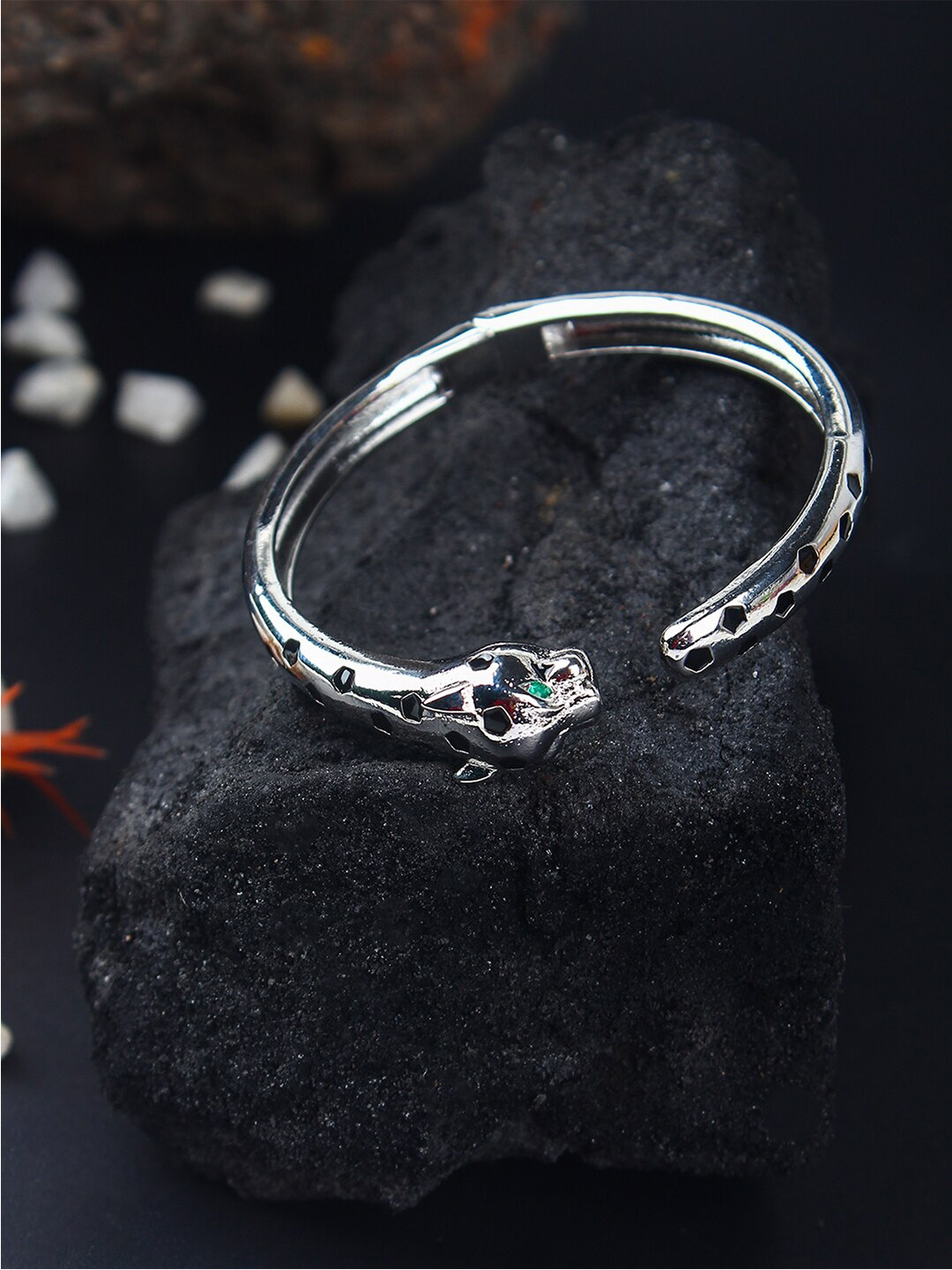 

Stylecast X KPOP Brass Silver-Plated Bracelet