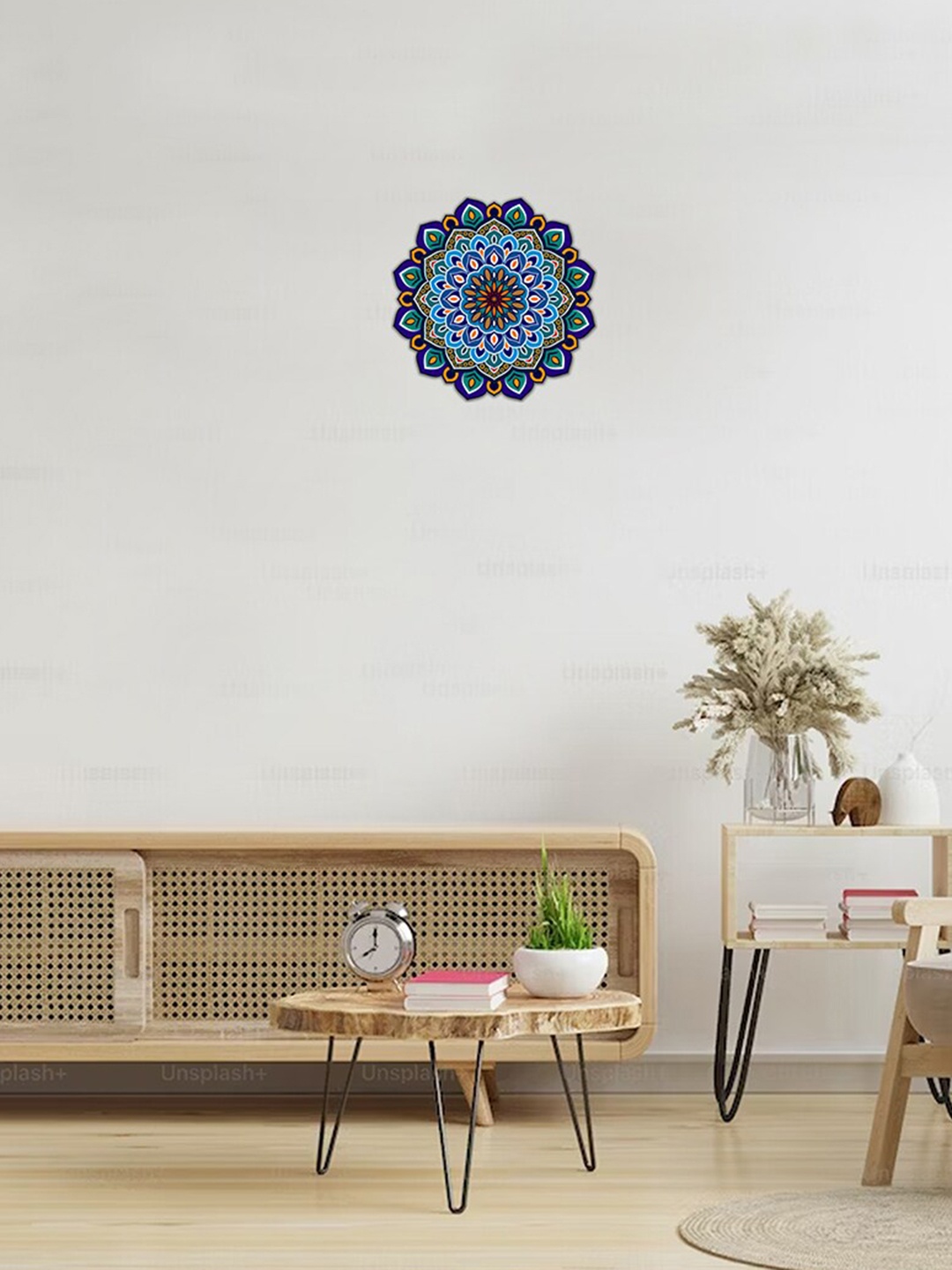 

VAH Kya Bat Hai !! Blue Printed 3D Acrylic Wall Sticker