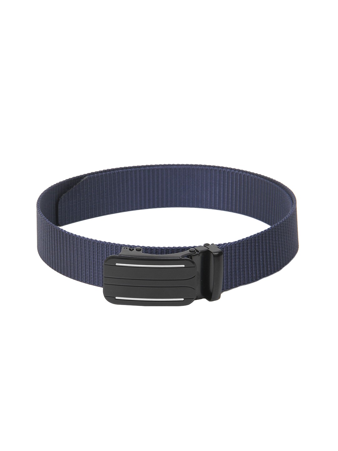 

Calvadoss Women Woven Design Wide Belt, Navy blue