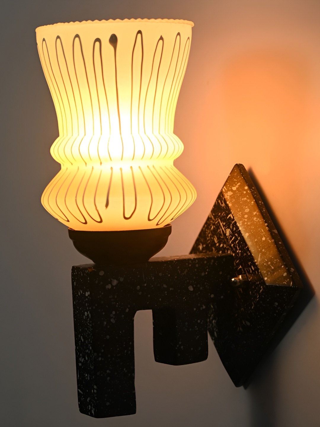 

Afast Orange Glass Wall Lamp