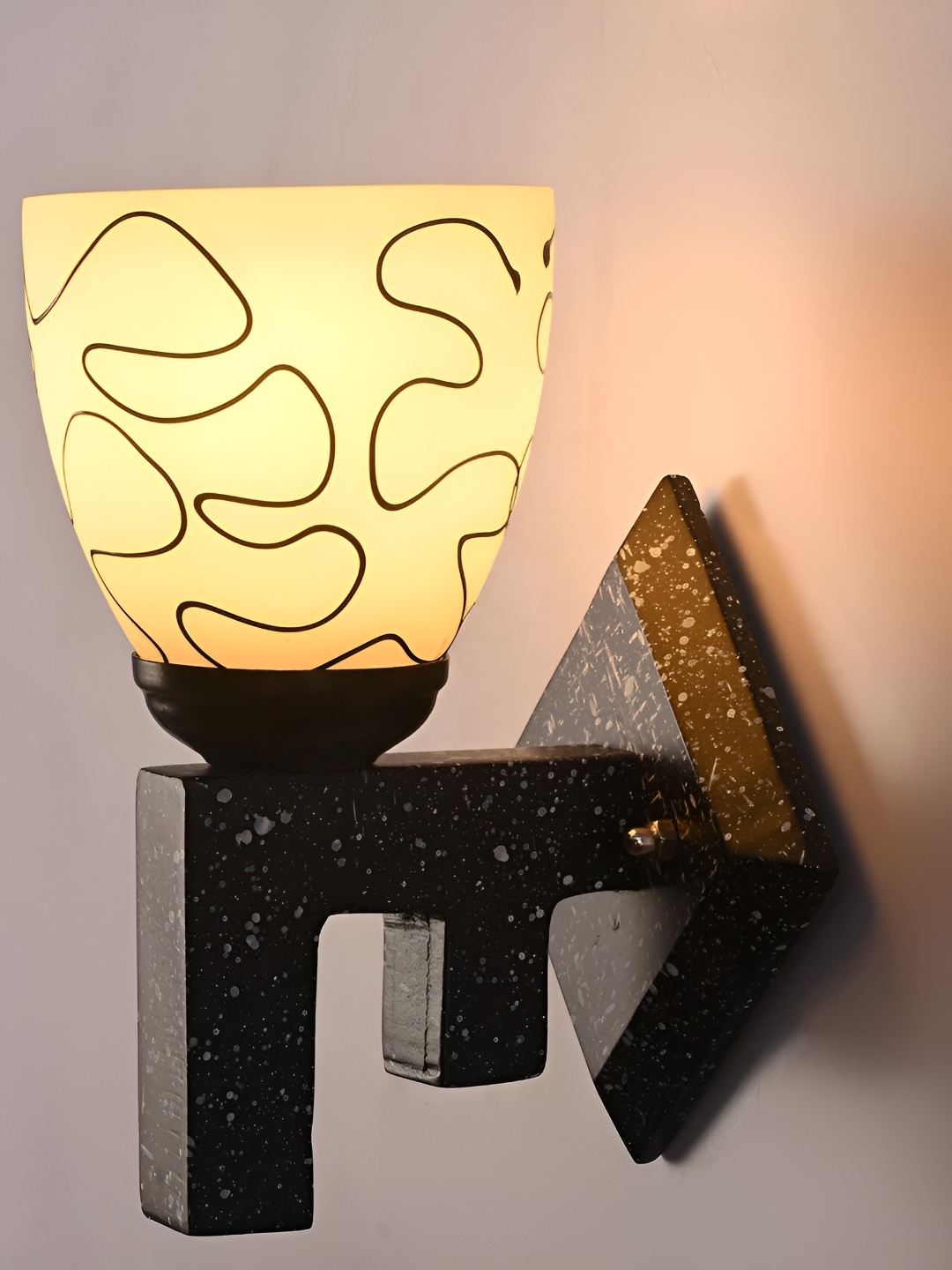 

Afast White Glass Wall Lamp