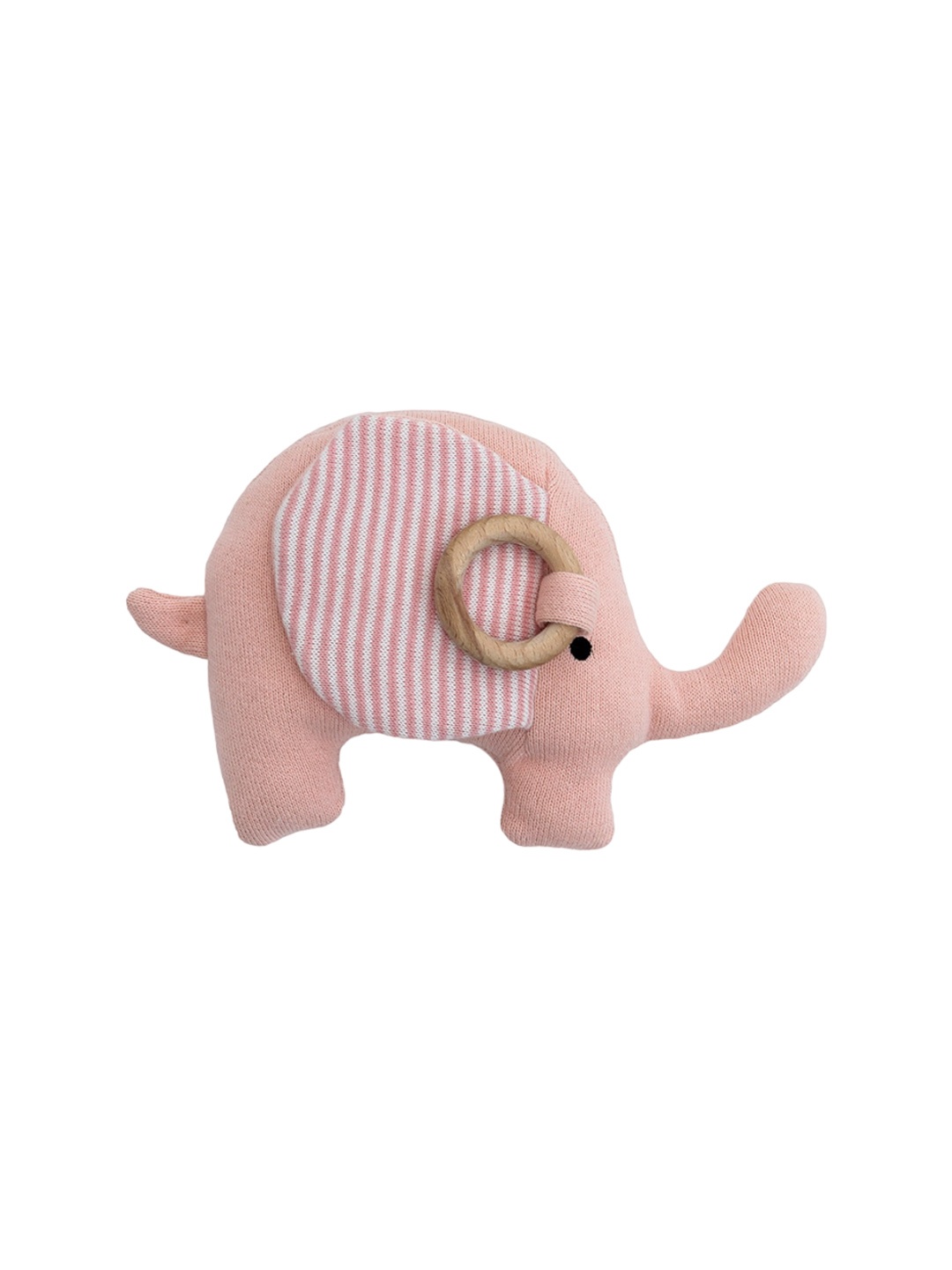 

Pluchi Infants Crackle Elephant Cotton Soft Toy, Pink