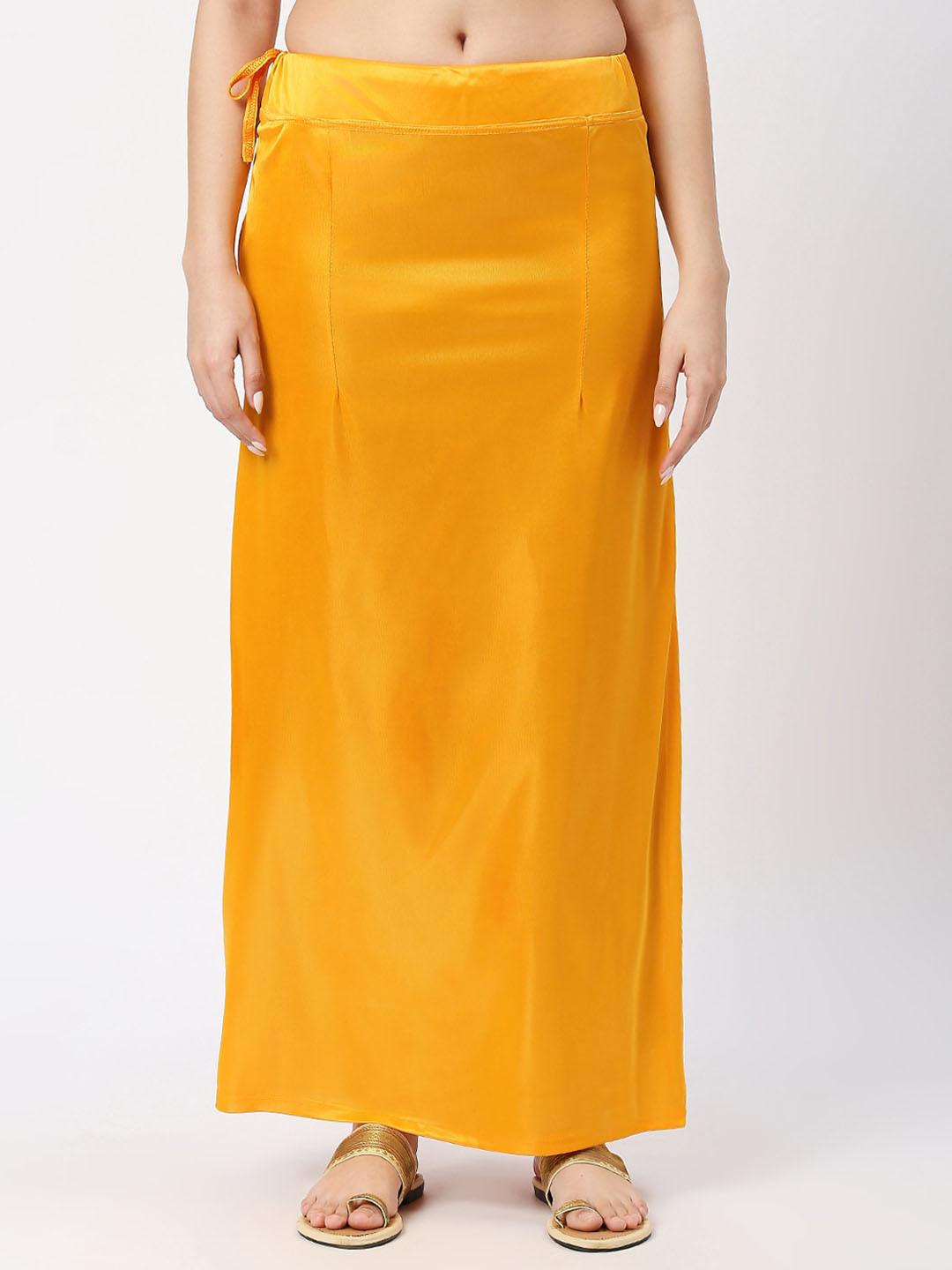 

neckbook Stretchable Saree Shapewear, Yellow