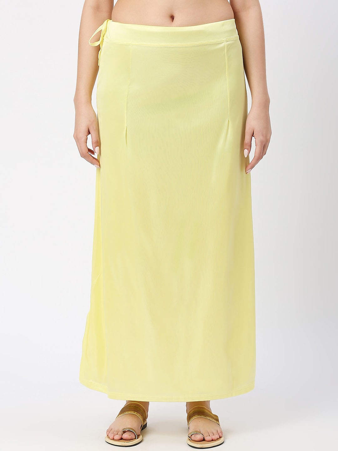 

neckbook Stretchable Saree Shapewear, Yellow