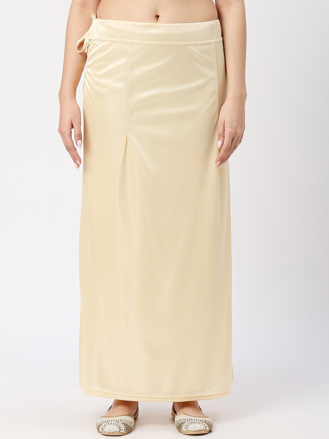 

neckbook Stretchable Saree Shapewear, Cream