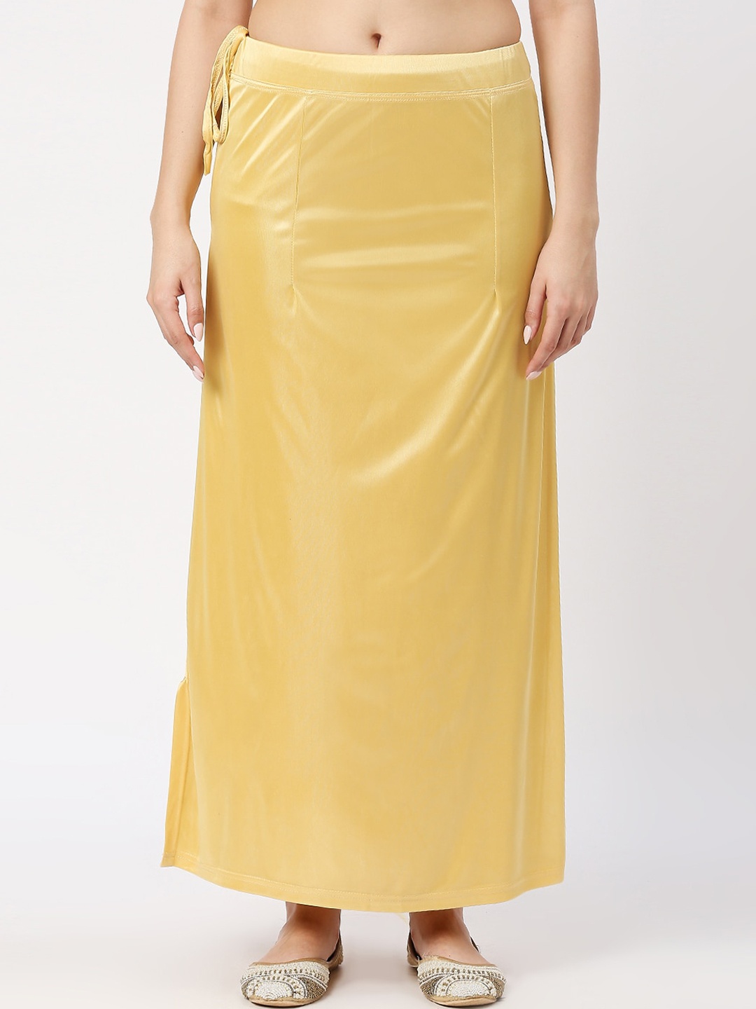 neckbook Stretchable Saree Shapewear, Yellow