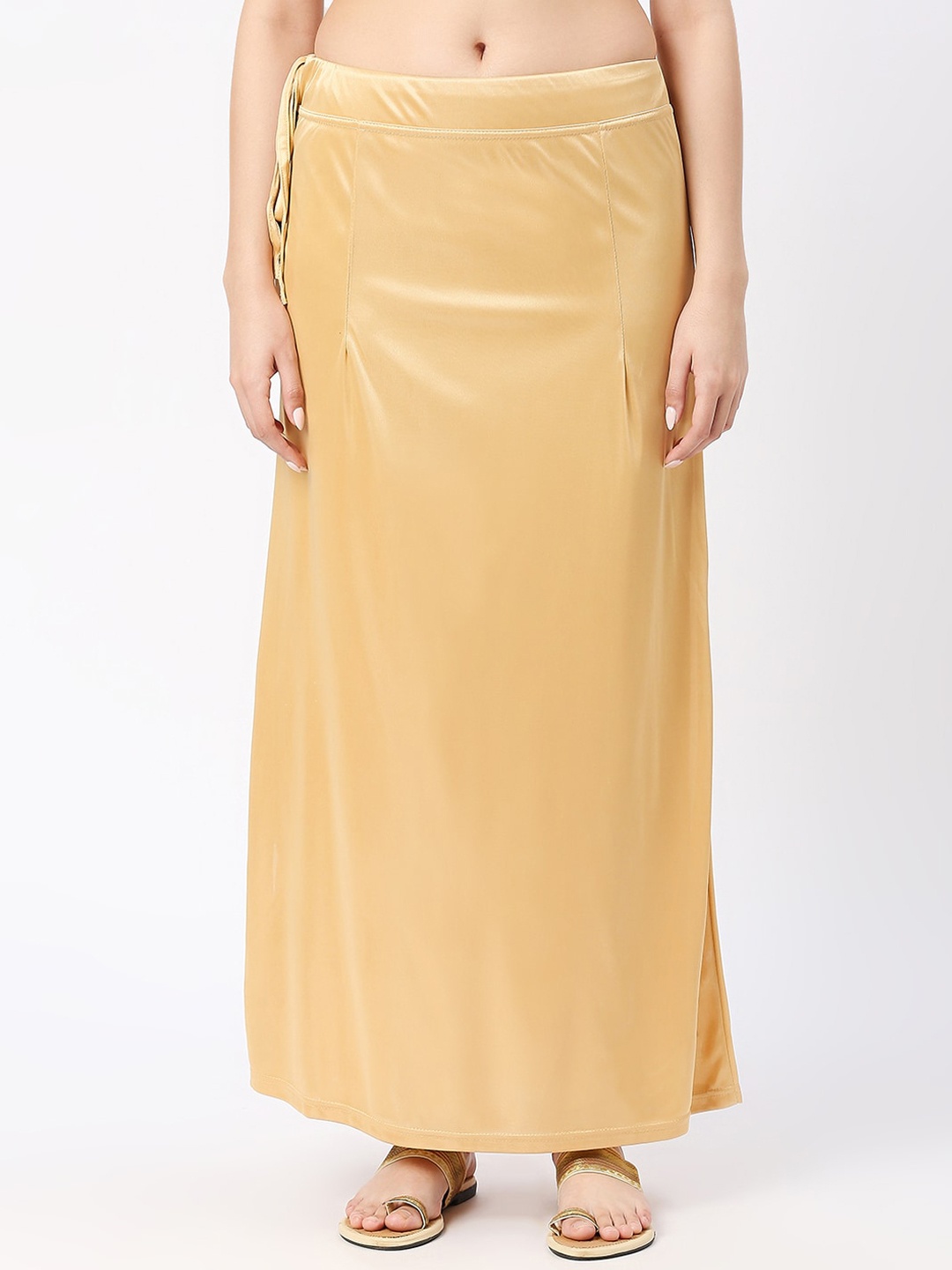 

neckbook Stretchable Saree Shapewear, Camel brown