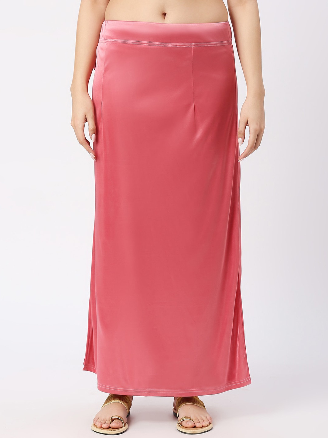 

neckbook Stretchable Saree Shapewear, Pink