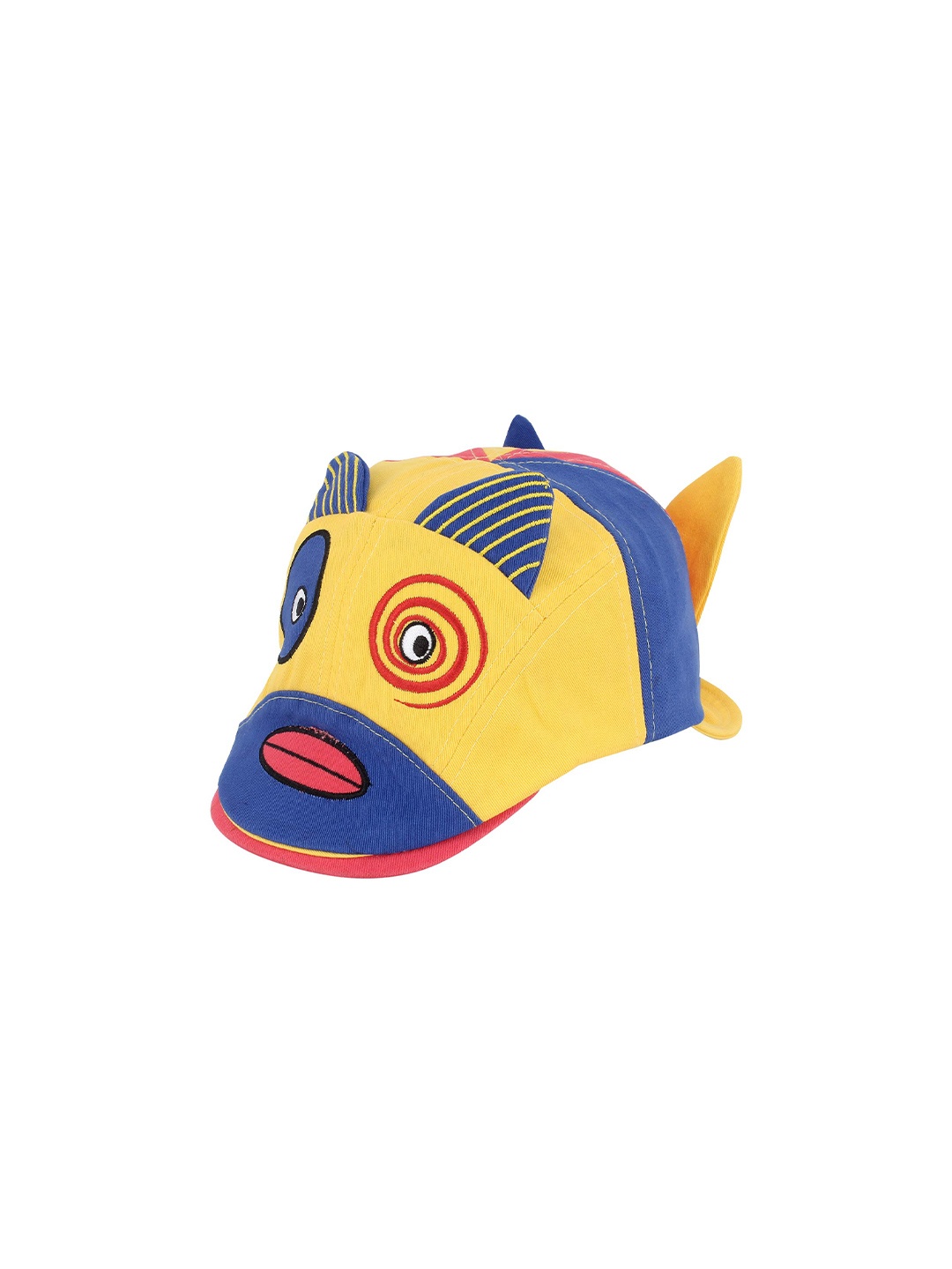 

Zacharias Kids Self Design Cotton Snapback Cap, Yellow