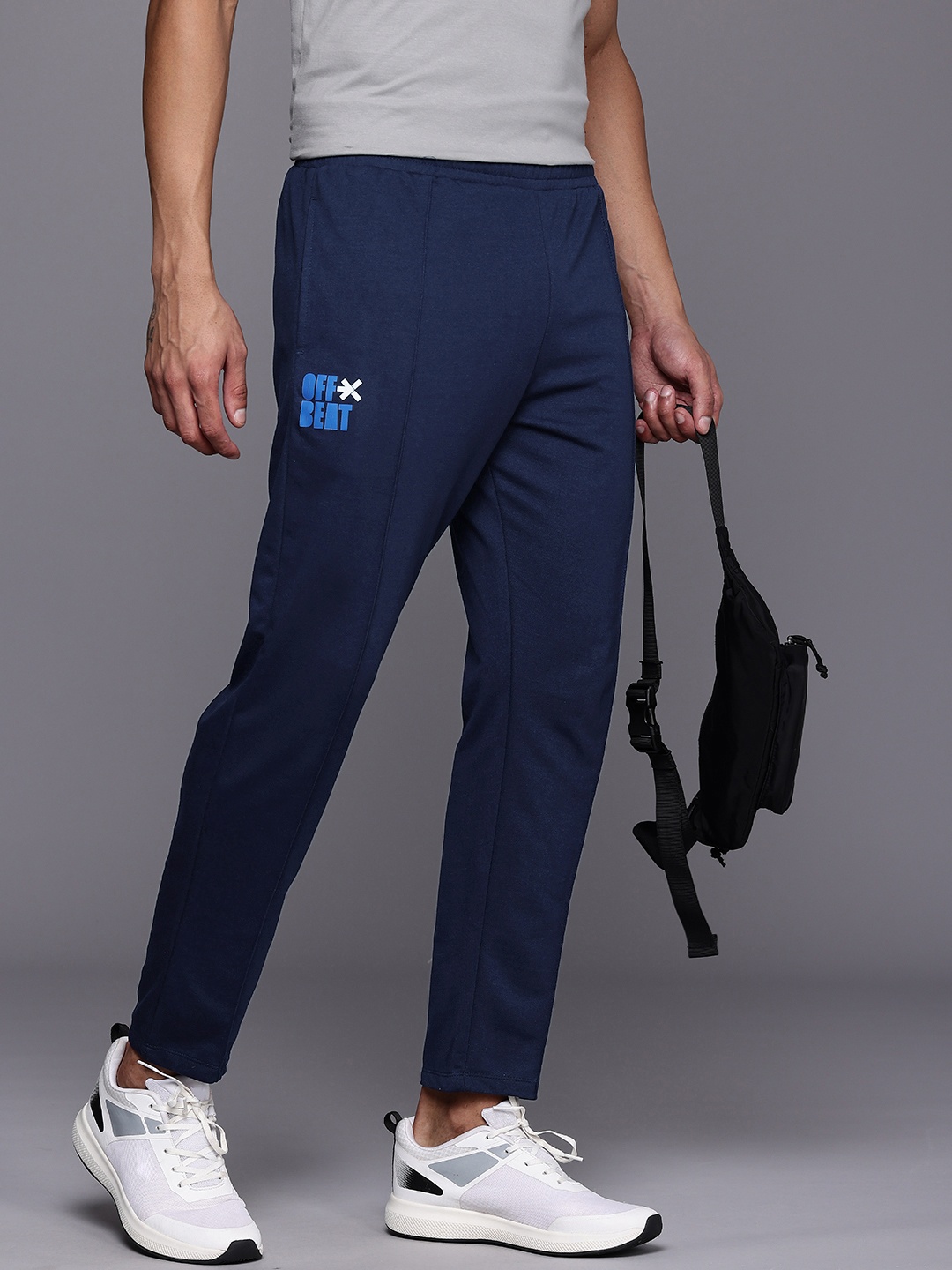 

HRX by Hrithik Roshan Men Lifestyle Track Pants, Navy blue