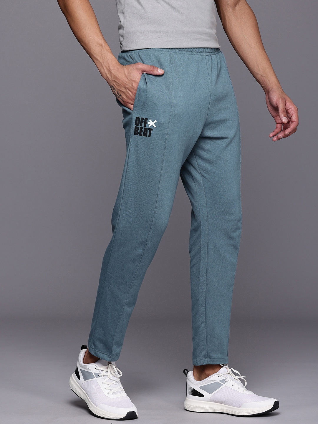 

HRX by Hrithik Roshan Men Lifestyle Track Pants, Blue