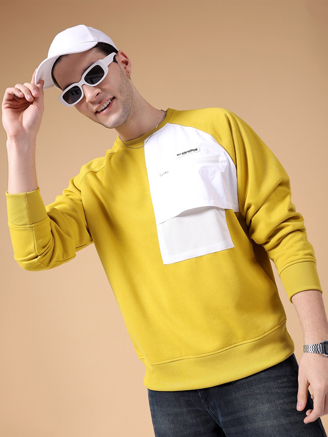 The Indian Garage Co Men Green Sweatshirt
