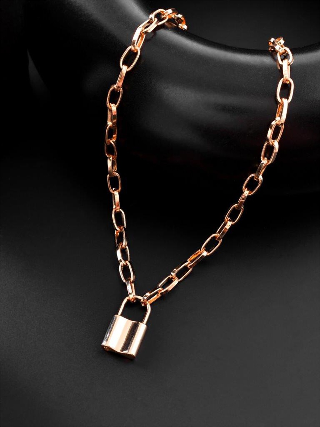 

VOJ Gold-Plated Stainless Steel Antique Chain