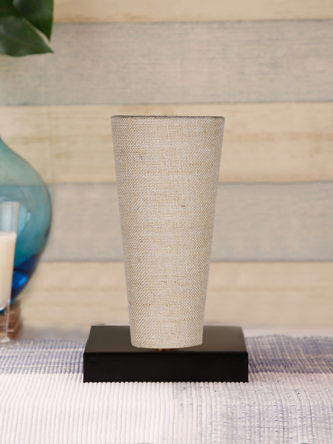

Devansh Beige Wooden Table Lamps