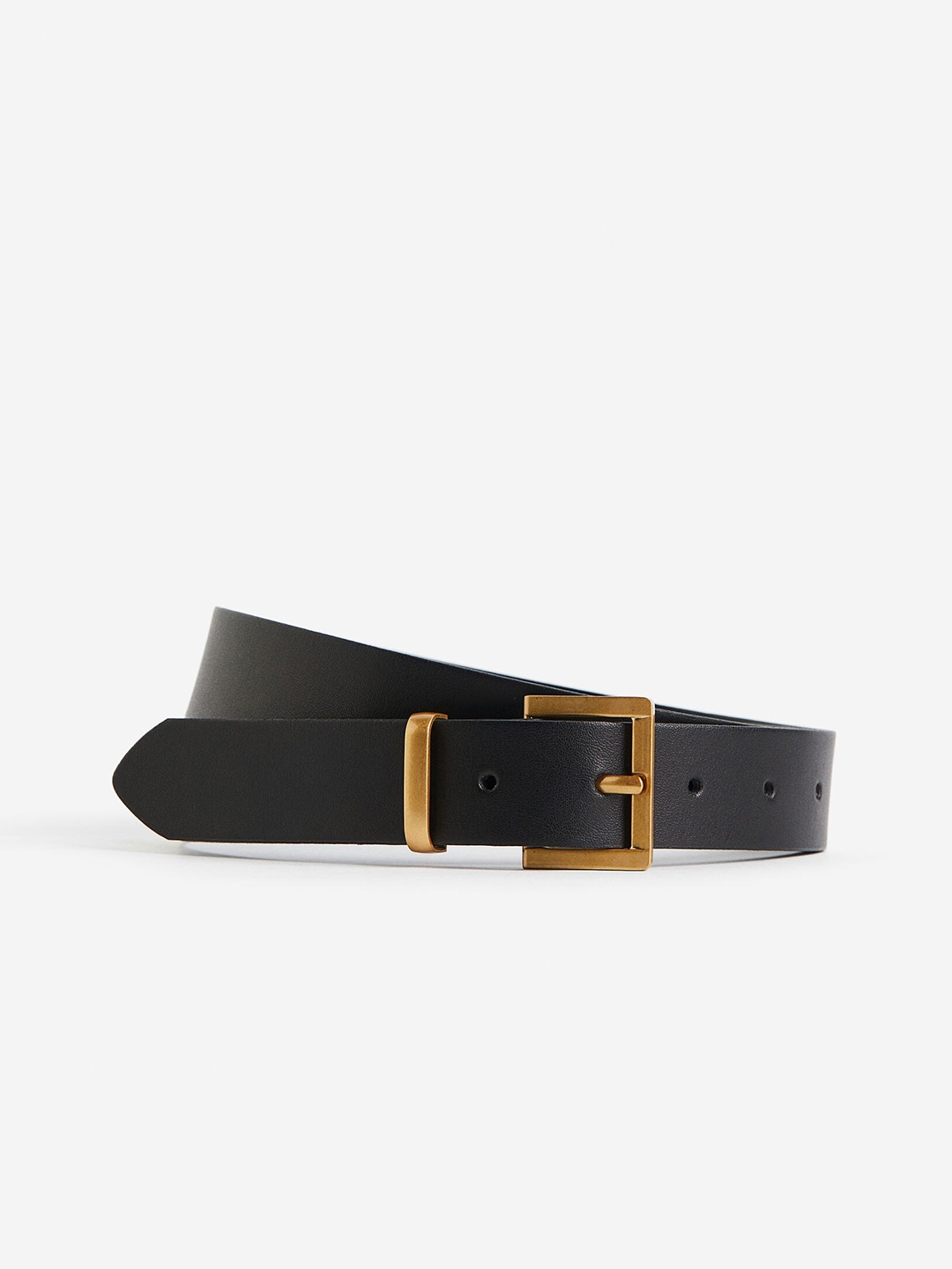 

H&M Leather Belt, Black