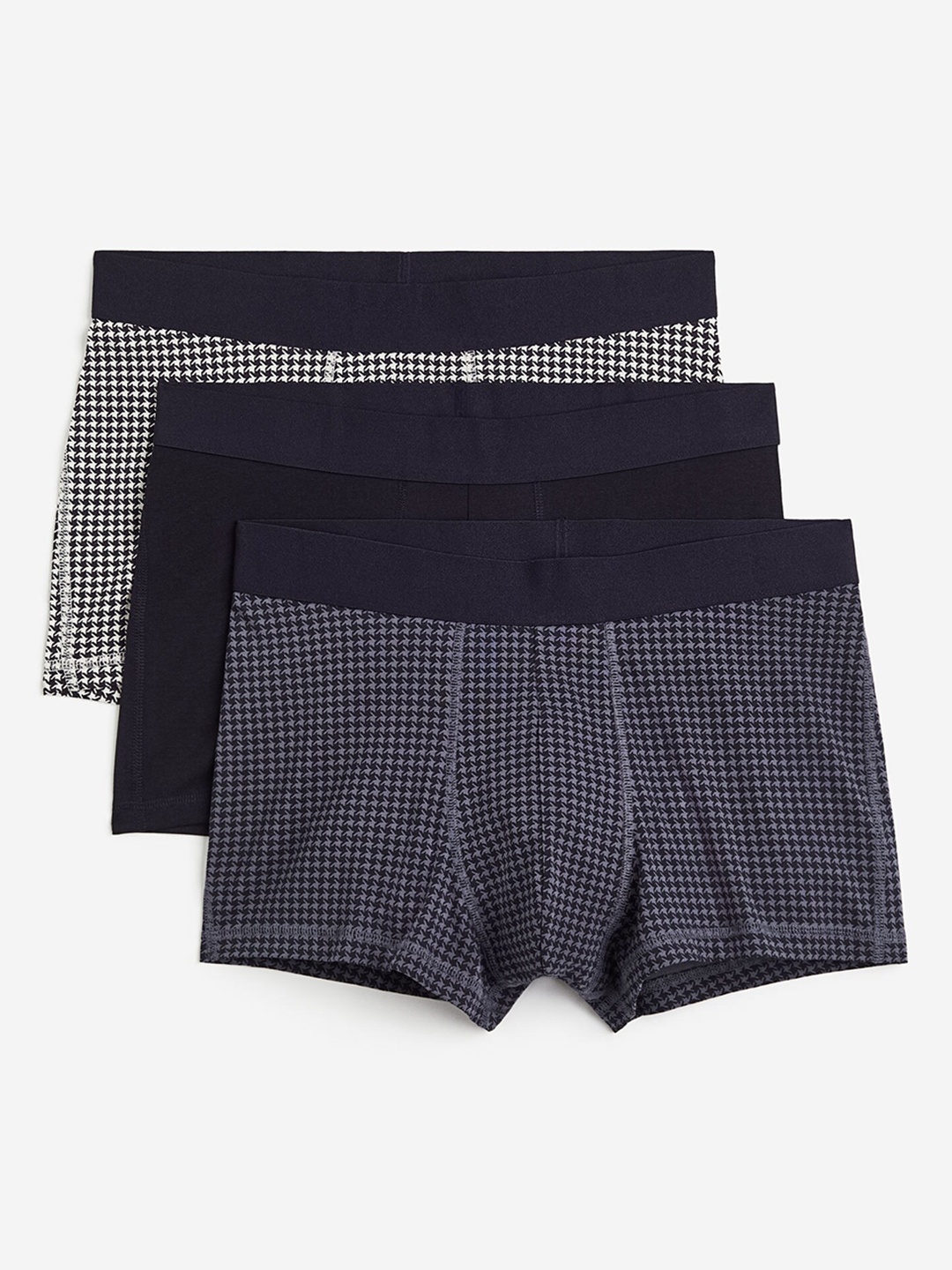 

H&M Men 3-Pack Xtra Life Short Trunks, Grey