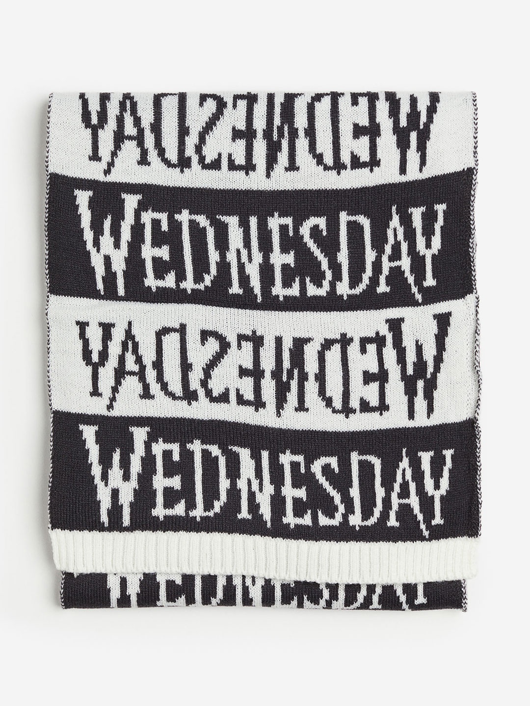 

H&M Women Jacquard-Knit Acrylic Scarf, White