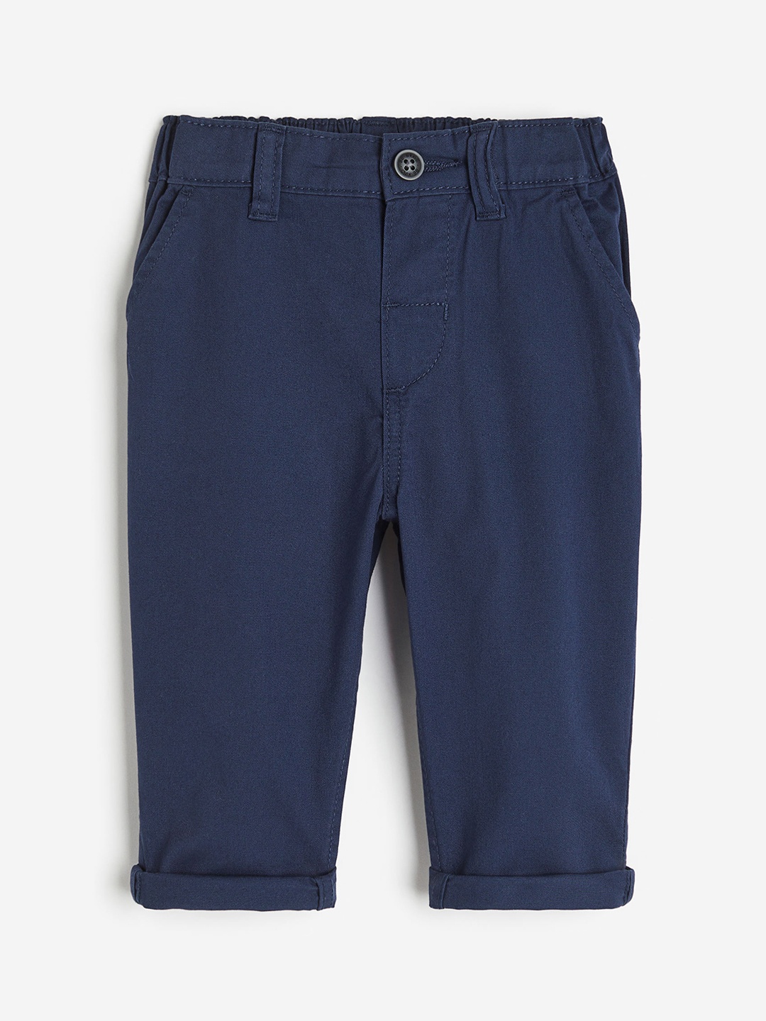 

H&M Boys Cotton Chinos, Blue