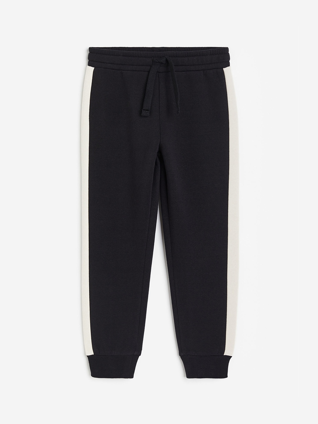 

H&M Boys Printed Joggers, Black