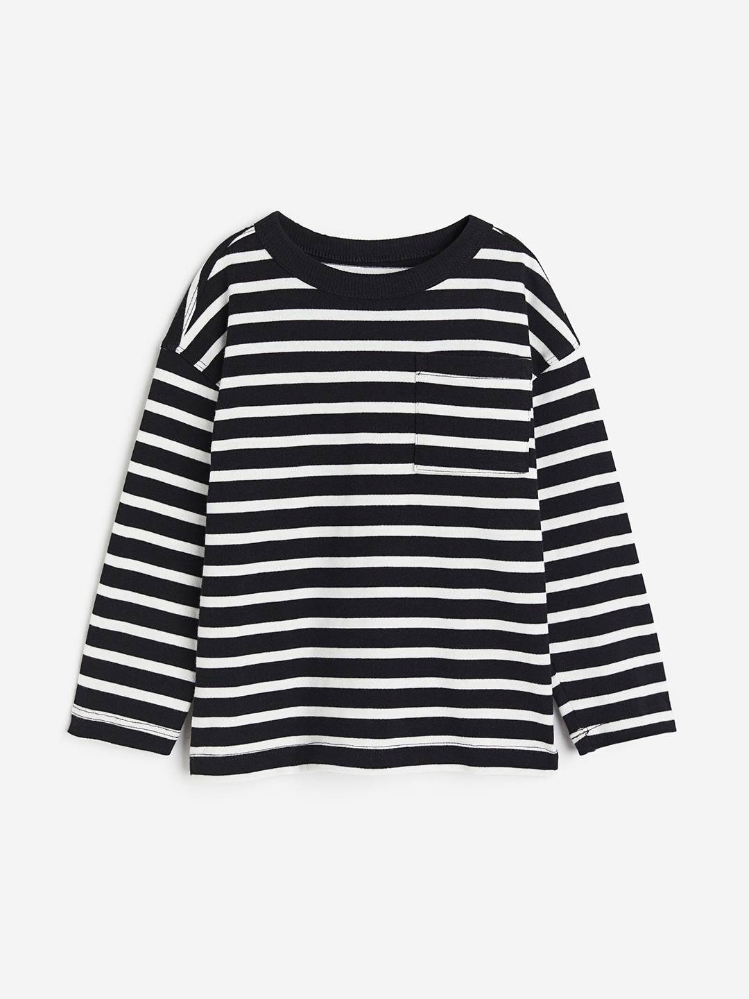

H&M Boys Long-Sleeved T-Shirt, Black