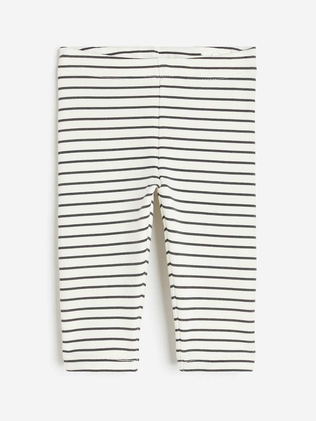 

H&M Girls Brushed-Inside Leggings, White