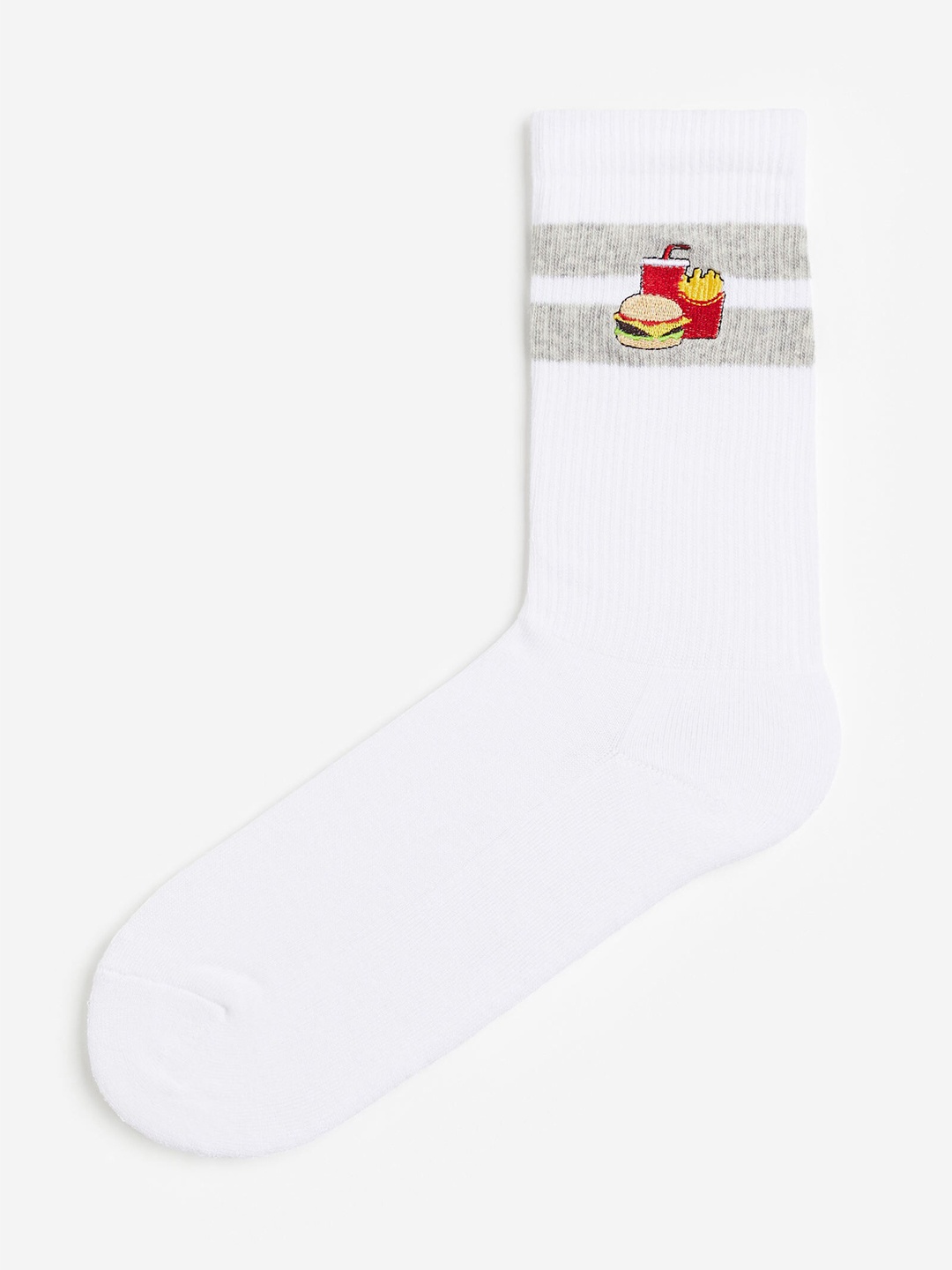 

H&M Men Socks, White
