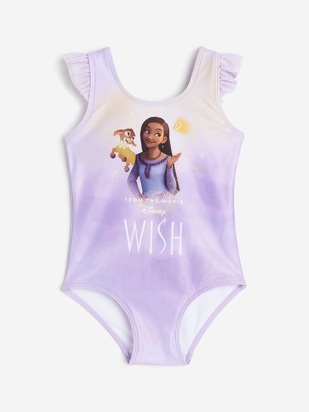 

H&M Girls Printed Swimsuit, Purple