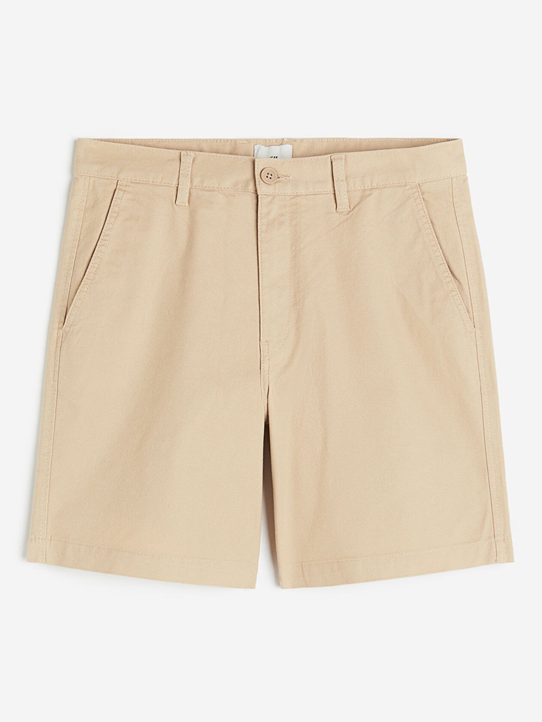 

H&M Men Regular Fit Chino Shorts, Beige
