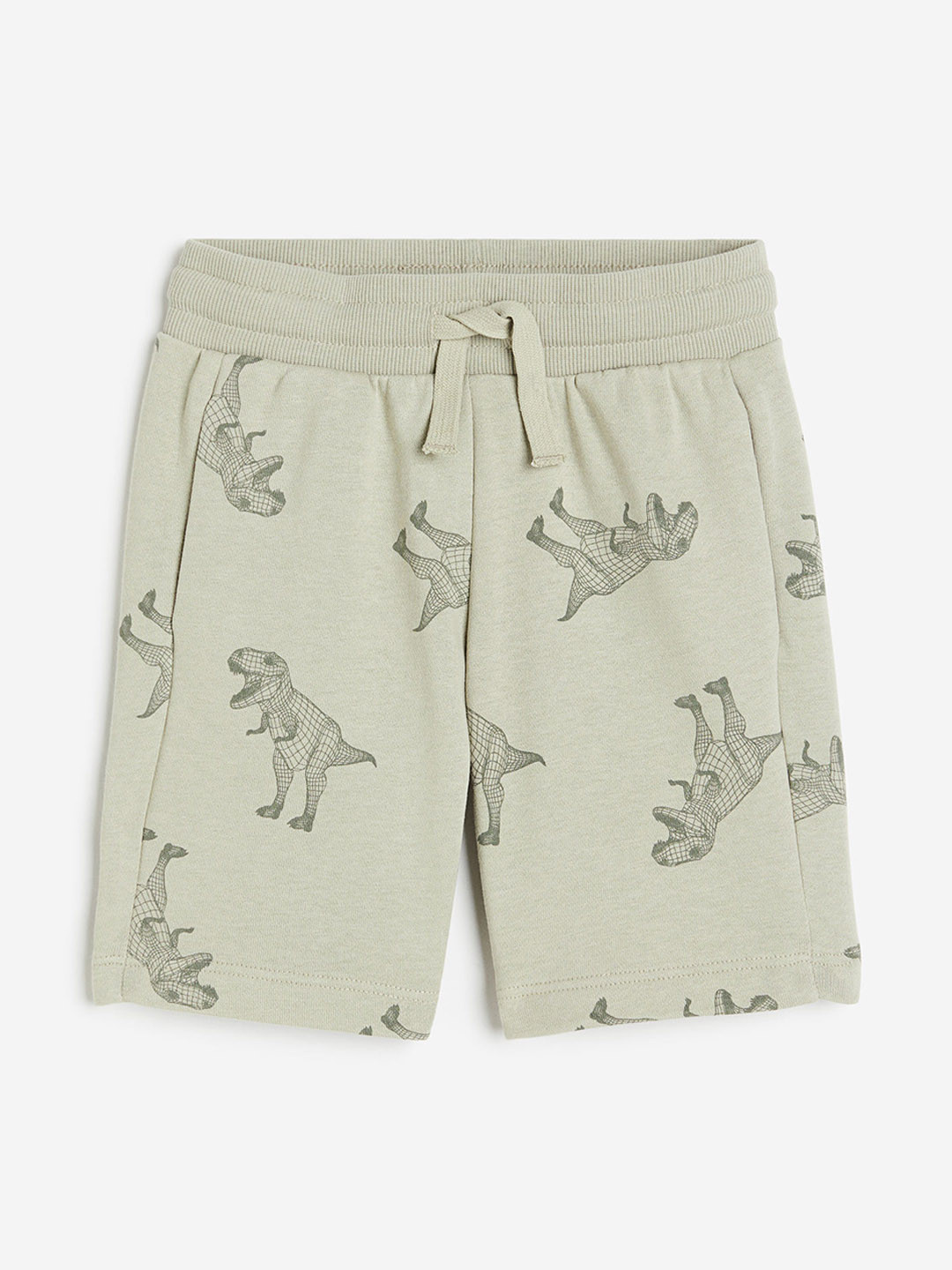 

H&M Boys Patterned Sweatshorts, Green