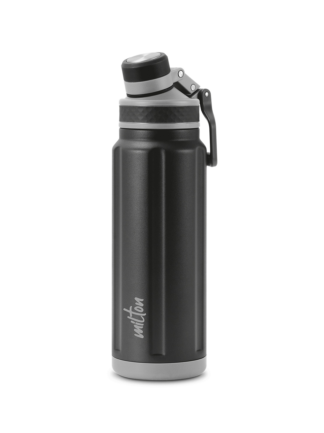 

Milton Black Mysporty 1000 Thermosteel Insulated Hot & Cold Steel Water Bottle 1L