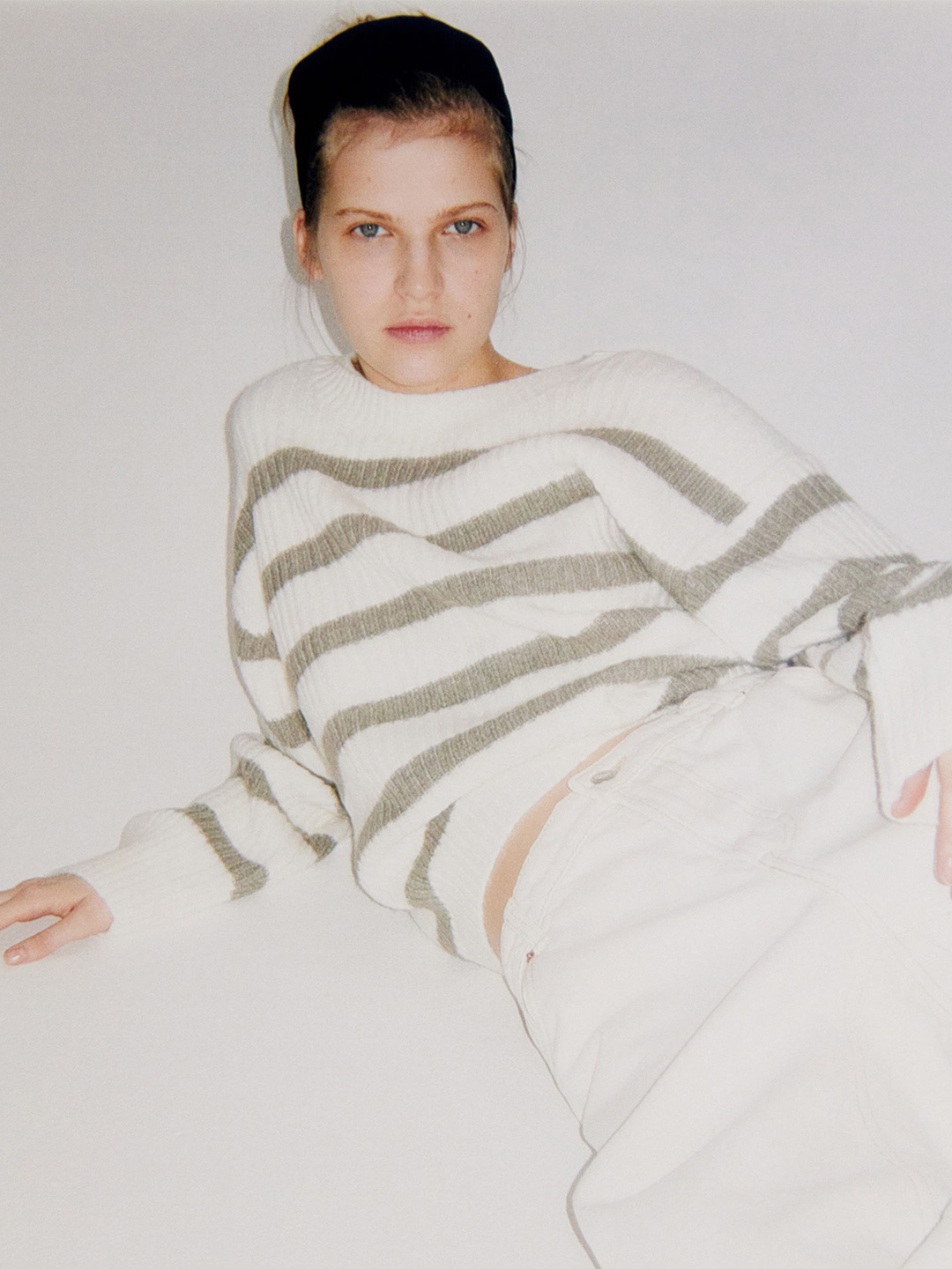 

H&M Rib-Knit Jumper, White