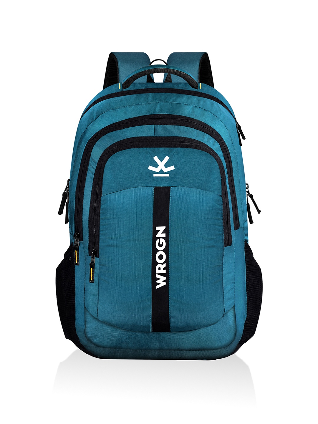 

WROGN Unisex Printed Backpack with Rain Cover -Up to 18 inch, Turquoise blue