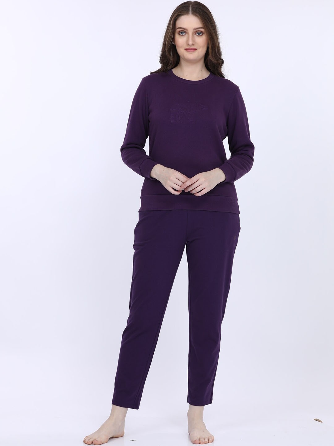 

MAYSIXTY Relaxed-Fit Straight-Leg Lounge Pant, Black