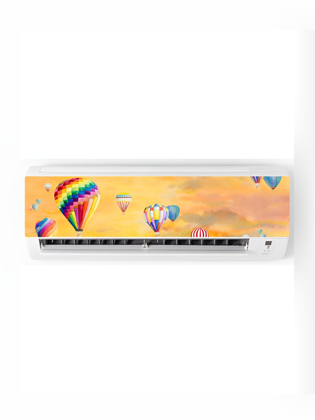 

CVANU Orange & Blue Parasuit Self-Adhesive AC Sticker