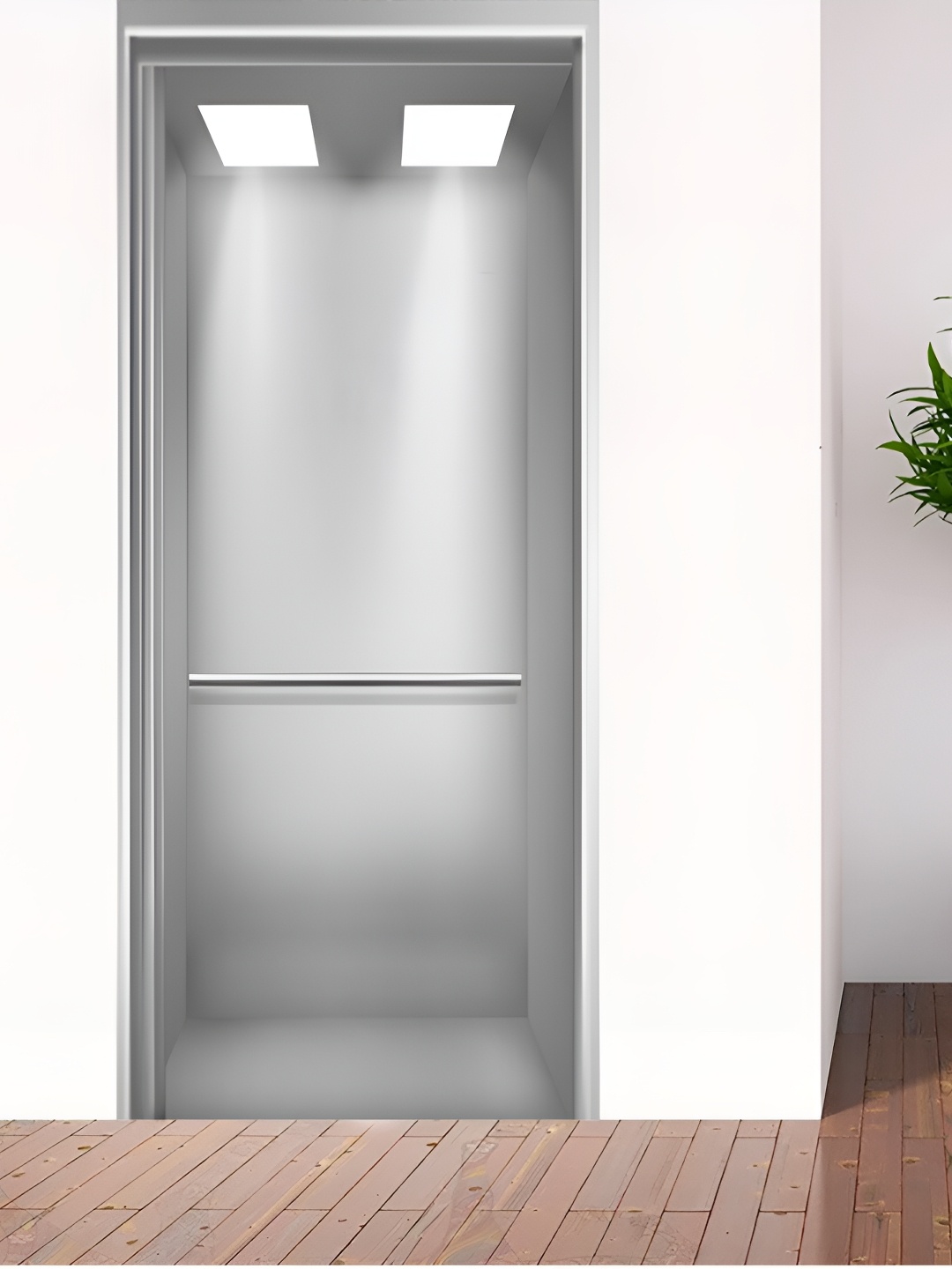 

CVANU Grey & White Printed Waterproof Door Stickers
