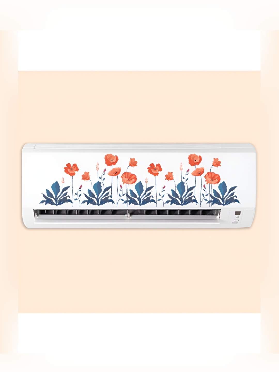 CVANU Blue Self Adhesive Removable AC Sticker