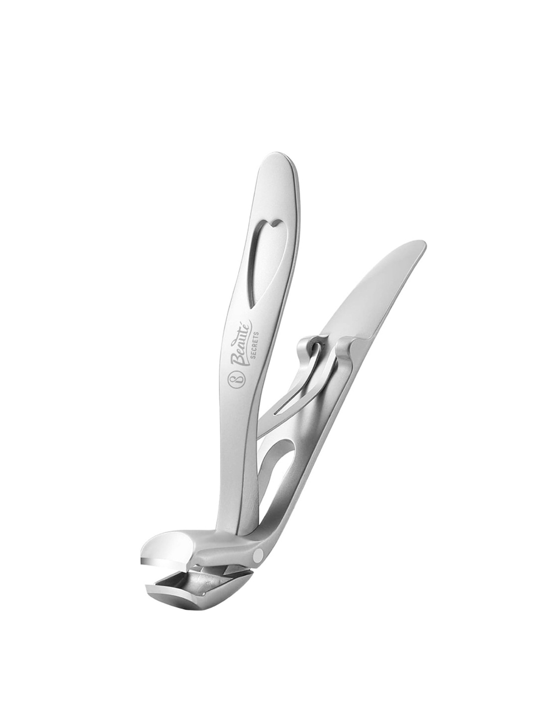 

Beaute Secrets Angled Head Nail Clippers For Seniors & Toenail Clipper For Thick Nails, Silver