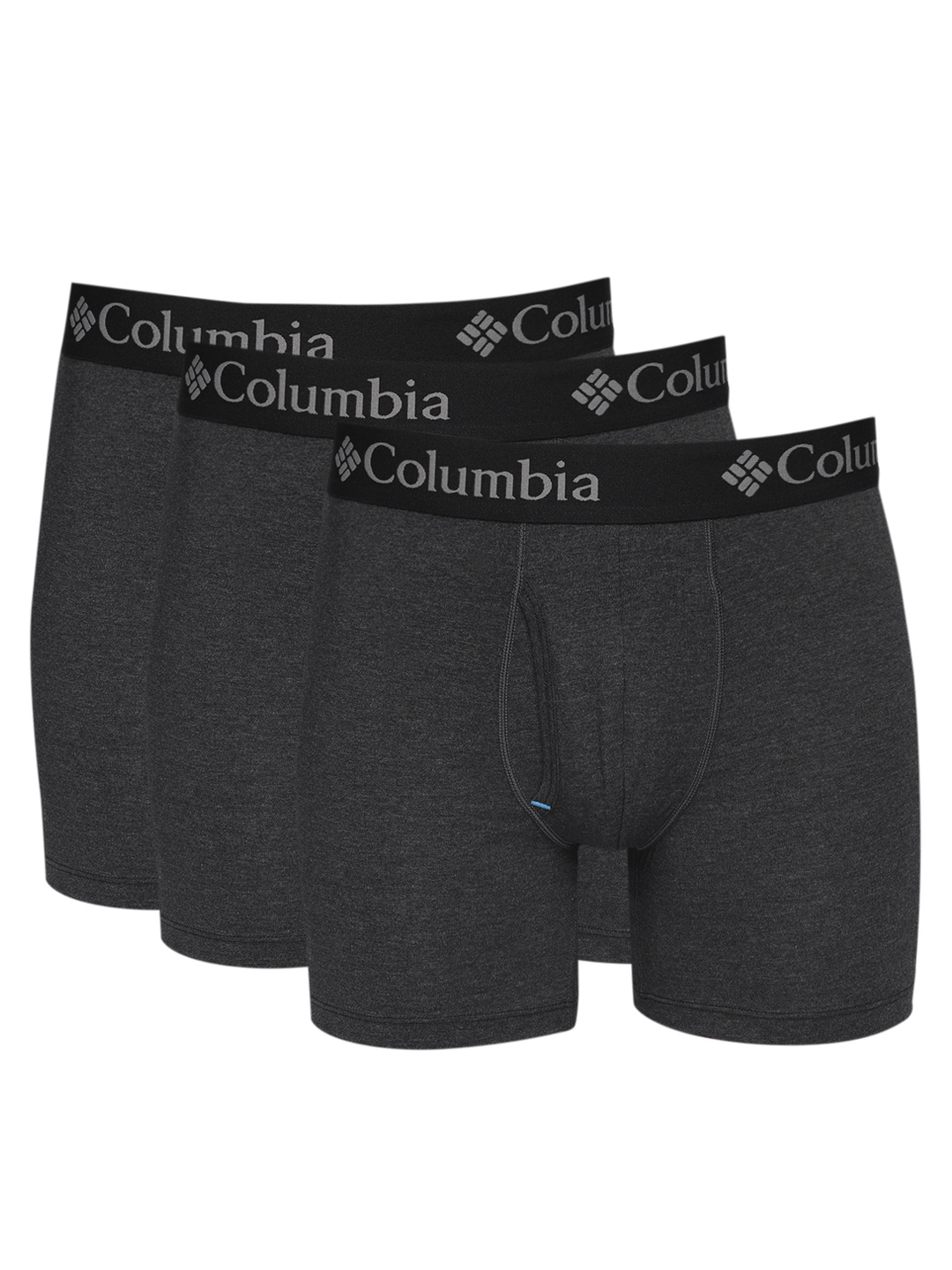 

Columbia Men Pack of 3 Performance Stretch Boxer-Style Briefs, Black