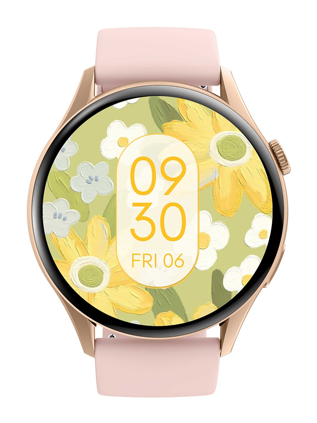 

Timex Round Amoled Smart Watch TWTXW503T, Pink
